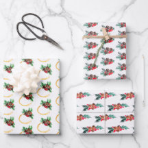 Christmas pattern ornament sumie