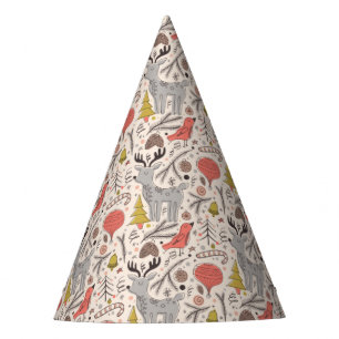 Christmas pattern  party hat