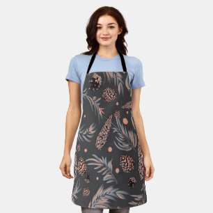 Christmas Pattern, Pine Snow Apron