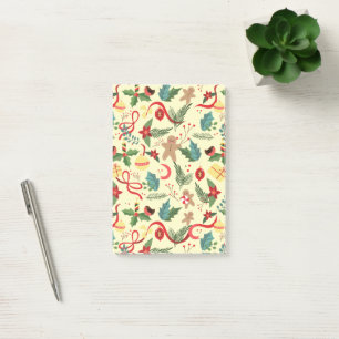 Christmas Pattern Post-it Notes