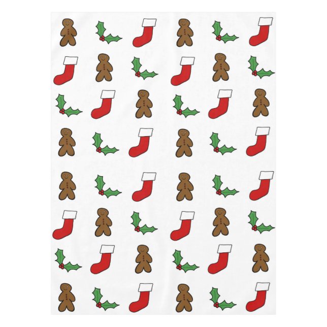 Christmas Pattern Tablecloth (Front)