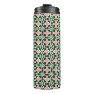 Christmas Pattern Thermal Tumbler