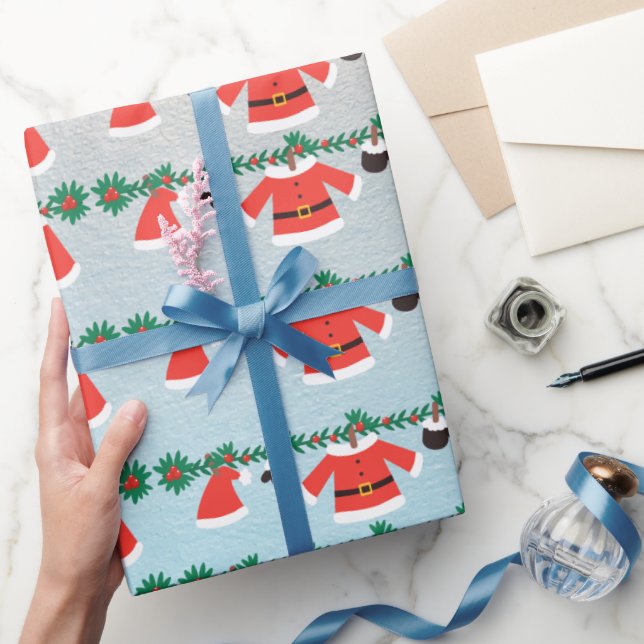 Christmas Pattern Wrapping Paper (Gifting)