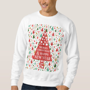 Christmas Patterns - christmas tree Sweatshirt