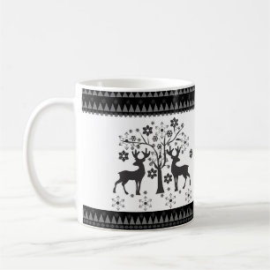 Christmas patterns coffee mug