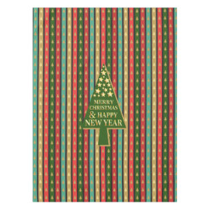Christmas Patterns - Elegant and Chic tree design  Tablecloth
