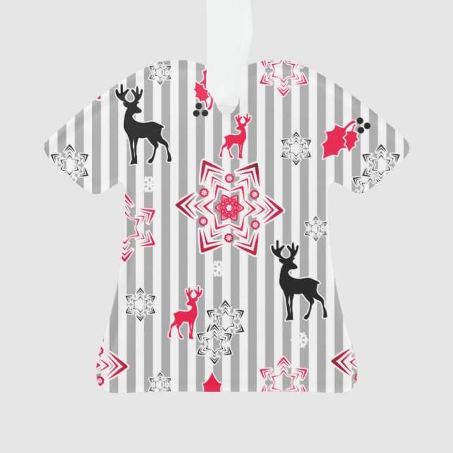 Christmas patterns ornament (Front)