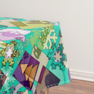 Christmas patterns tablecloth