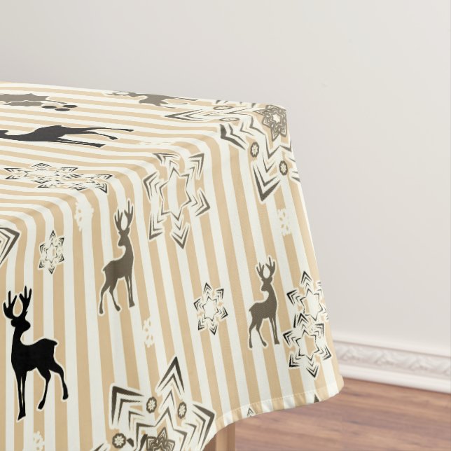 Christmas patterns tablecloth (In Situ)