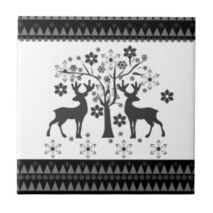 Christmas patterns tile