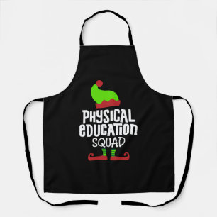 Christmas PE Teacher-physical education Apron