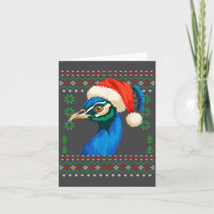 Christmas Pea Ugly Xmas Sweater  Card