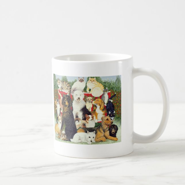 Christmas Peace Coffee Mug (Right)