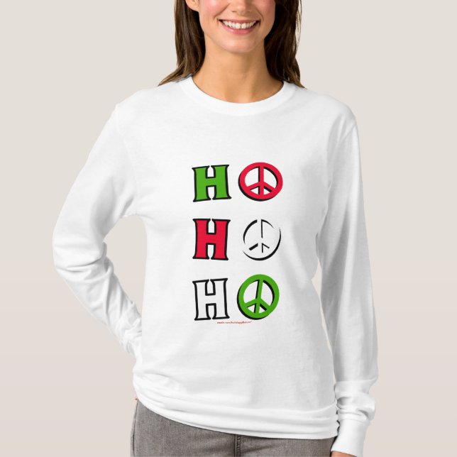 Christmas Peace "ho ho ho" - Sweater (Front)