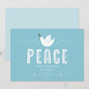 Christmas Peace Holiday Card