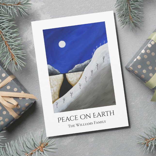 Christmas Peace on Earth Desert Southwest  Holiday Card (Creator Uploaded)