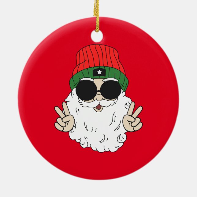 Christmas Peace Ornament 2023  (Back)