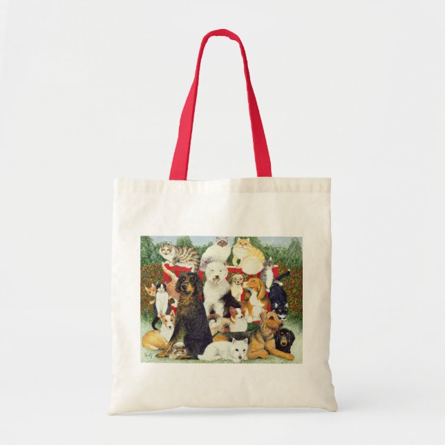 Christmas Peace Tote Bag (Front)