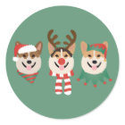 Christmas Pembroke Welsh Corgi Dogs