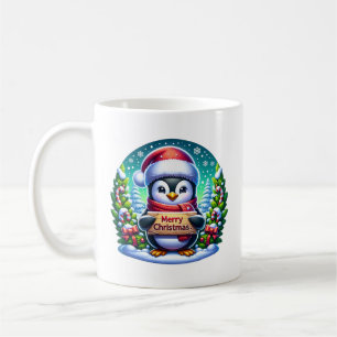 Christmas Penguin Coffee Mug