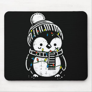 Christmas Penguin F Cute Xmas Boys Girls Kids Todd Mouse Pad