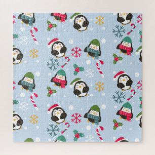 Christmas Penguin Jigsaw Puzzle