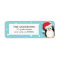 Christmas Penguin Labels