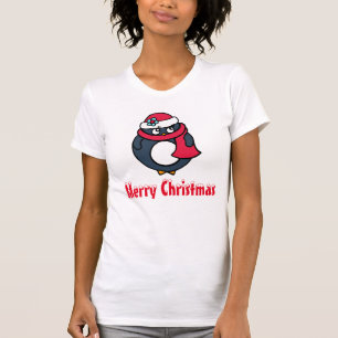Christmas Penguin Nightgown T Shirt