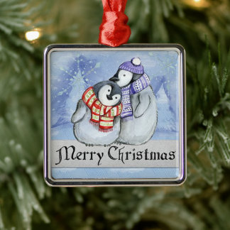 Christmas Penguin Ornament