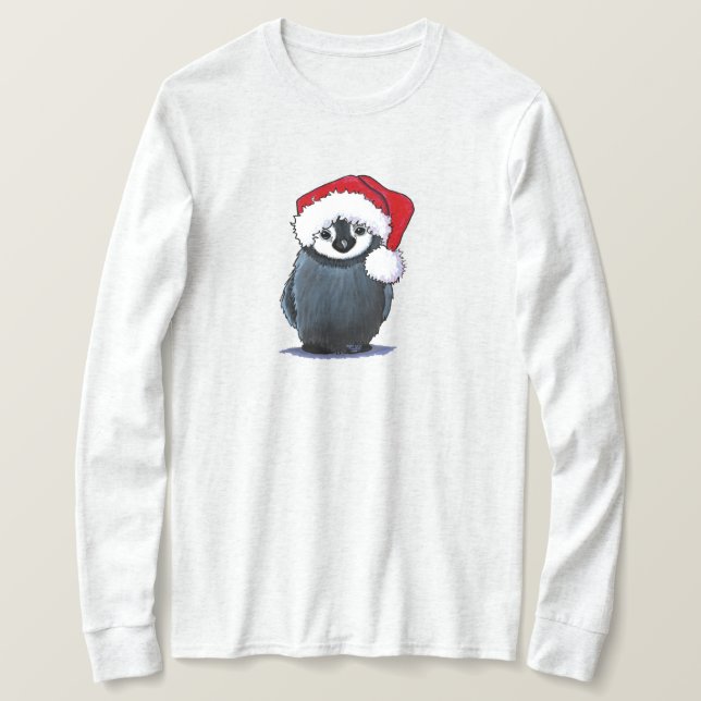 Christmas Penguin T-Shirt (Design Front)