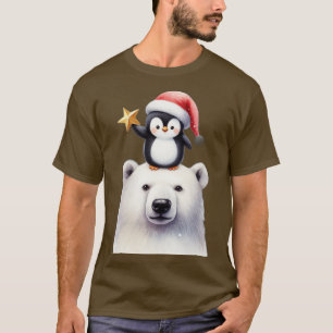 christmas penguin T-Shirt