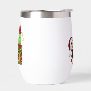 Christmas Penguin with Gifts - Festive Fun Decor