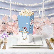 Christmas Penguins Favour Boxes