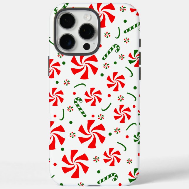 Christmas Peppermint Candy Case (Back)