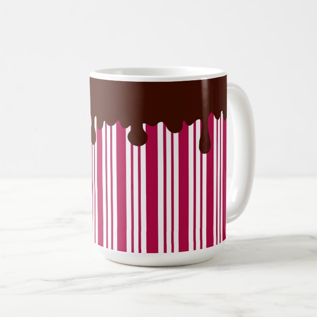 Christmas Peppermint Hot Chocolate Mug (Front Right)