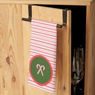 Christmas/peppermint kitchen towels