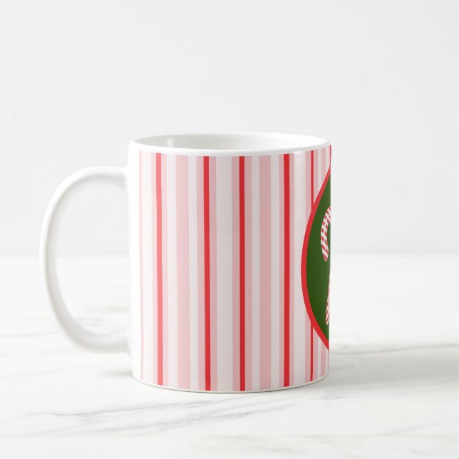 Christmas/peppermint mug (Left)