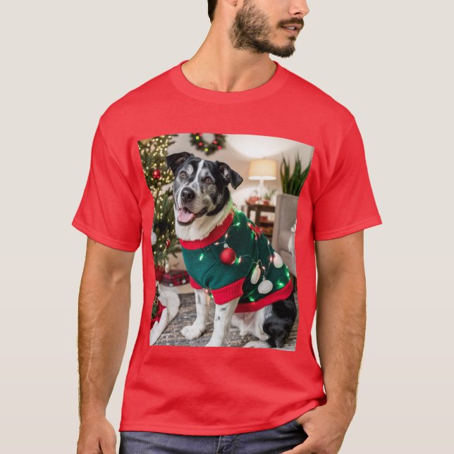 Christmas Perruna: Decorating in Style T-Shirt (Front)