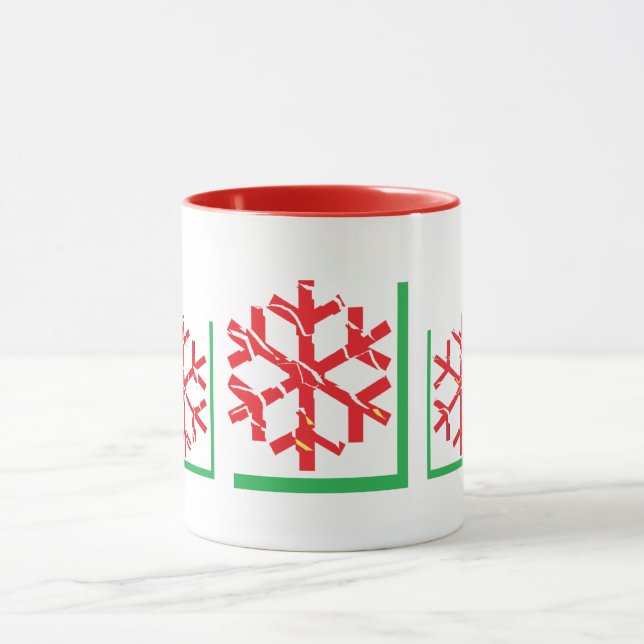 Christmas Personalise Custom Coffee Mug Full Colou (Center)