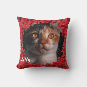 Christmas Personalised Pet Name/ Photo Cushion
