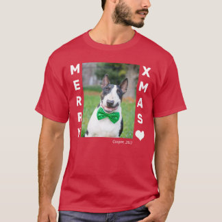 Christmas Personalised Pet Photo T-Shirt