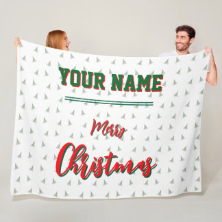 christmas, personalised,Throw, Fleece & Sherpa  Blanket