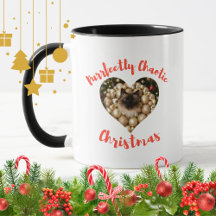Christmas Personalized Cat Heart Photo Frame