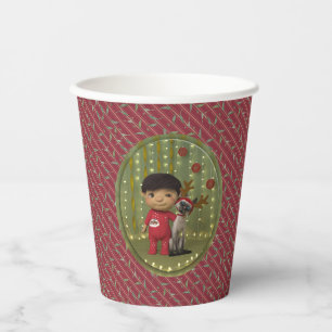 Christmas Pet Friend Paper Cup