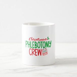 Christmas Phlebotomist, phlebotomy, lab Coffee Mug