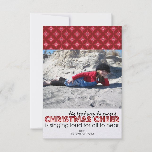 Christmas Photo Cards (Front)