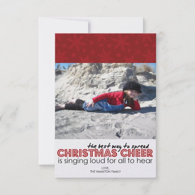Christmas Photo Cards (Front)
