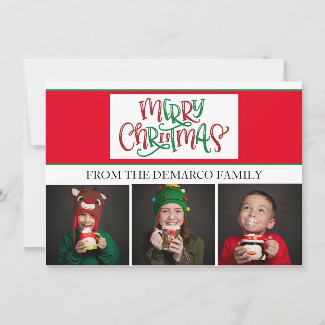 Christmas Photo Cards (Front)