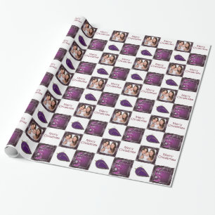 christmas photo customisable wrapping paper