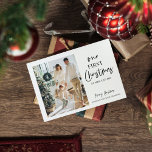 Christmas Photo Family | Our First Christmas Postcard<br><div class="desc">Christmas Photo Family | Our First Christmas</div>